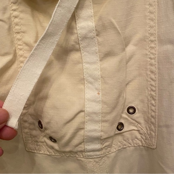 Vintage DA-NANG Light Yellow Y2K Graphic Embellished Cargo Pants Size Medium - Picture 10 of 14